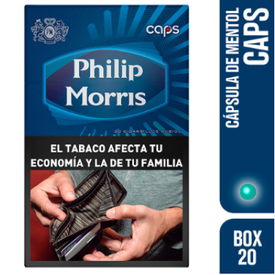 Philip Morris Caps Box 20U
