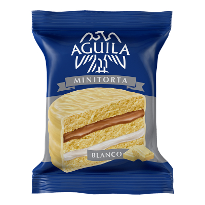 Alfajor Águila Minitorta Blanco 74gr