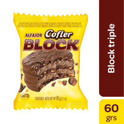 Alfajor Block 60Gr