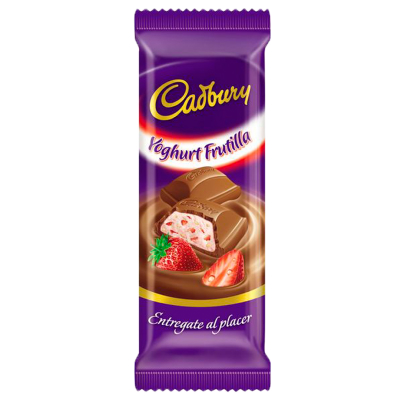 Cadbury Yogur Frutilla X 80Grs