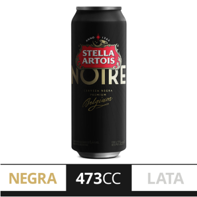 Stella Artois Noire 473Cc