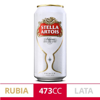 Stella Artois Rubia 473Cc