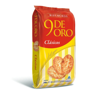 9 de Oro Bizcochos clásicos 200gr