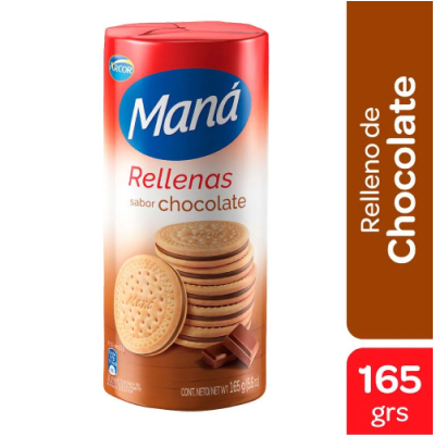 Mana Rellena Chocolate 165Gr