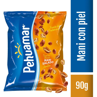 Mani Con Piel Pehuamar 90Gr