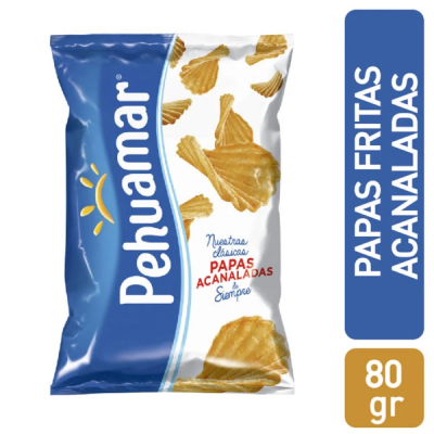 Papas Acanaladas Pehuamar  86Gr