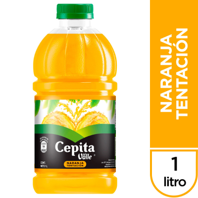 Cepita Botella Naranja 1L