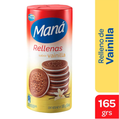 Mana Rellena Vainilla 165gr