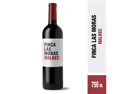 Vino Finca Las Moras Malbec 750 Ml