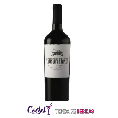 Vino Lobo Negro Malbec 750 Ml