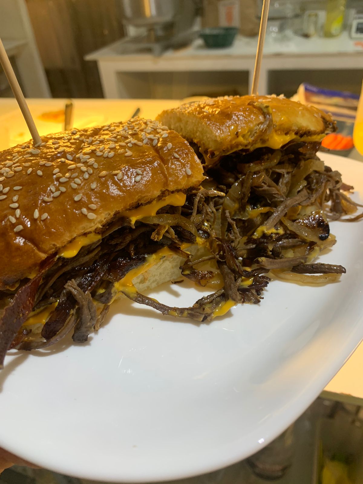 Sándwich De Carne Clásico