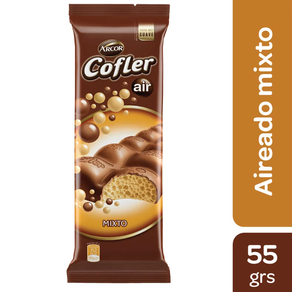 Cofler Aireado Mixto 55g