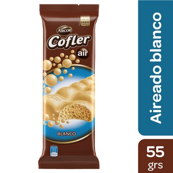 Cofler Aireado Blanco 55g