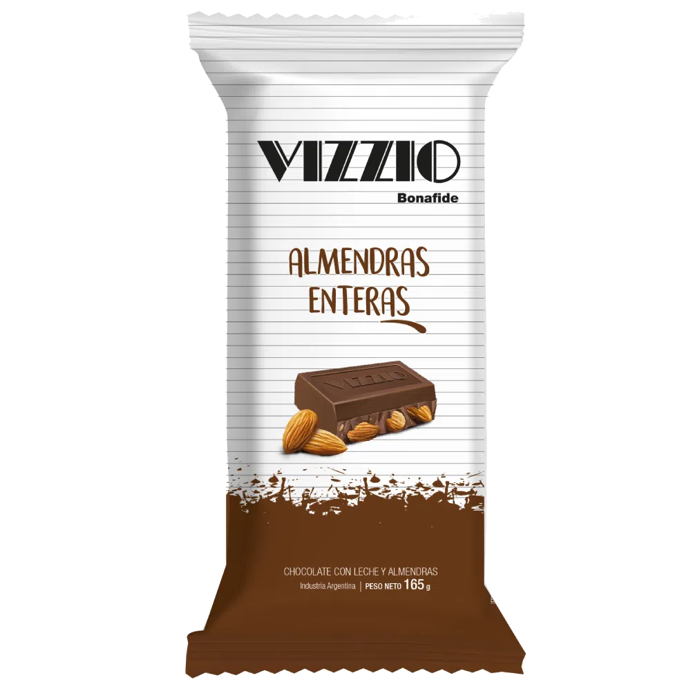Vizzio almendras enteras 165g