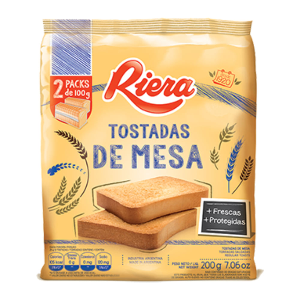 Tostadas de Mesa TOSTI