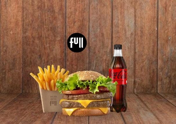 Combo Hamburguesa Doble