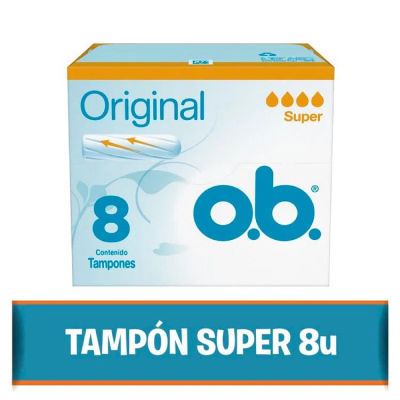 Tampones o.b. Super x8u