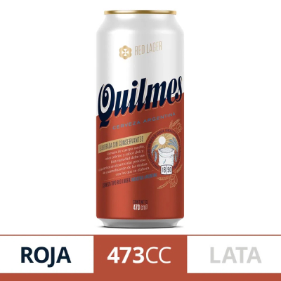 Cerveza Quilmes Roja 473cc