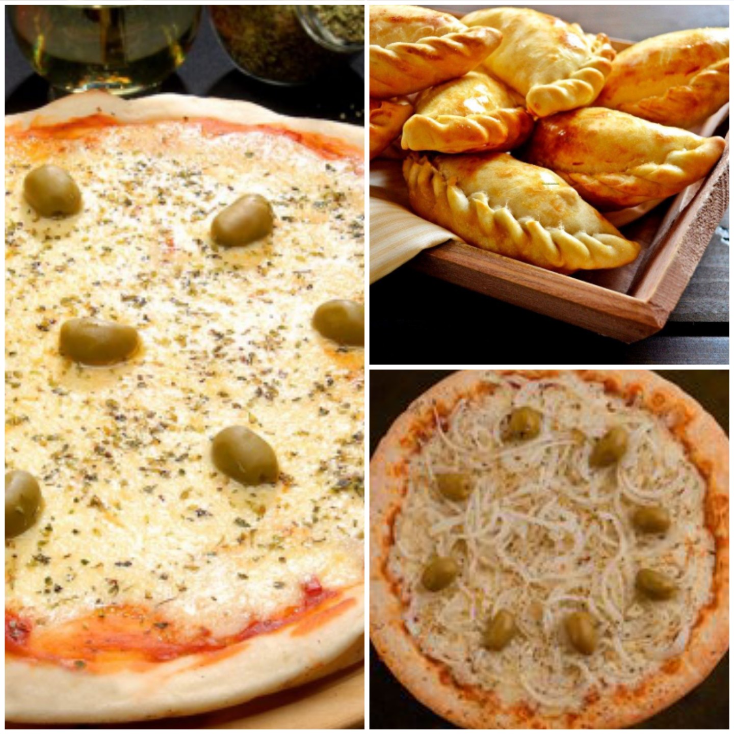 Pizza Muzza + Fugga+Empanadas 6 de Carne 6 de jyq