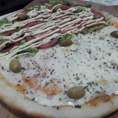 Pizza Mitad Primavera Muzza