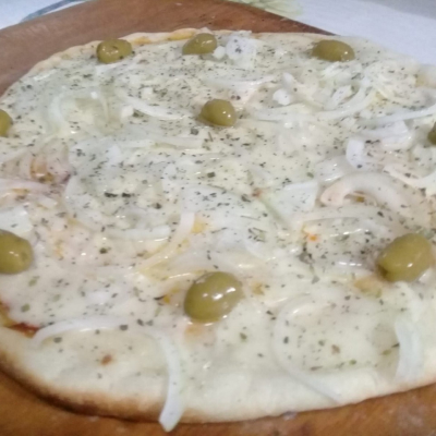 Pizza Cebolla Y Aceita De Oliva