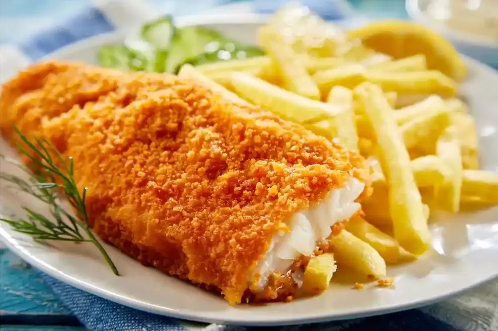 Milanesa de Pescado + Fritas