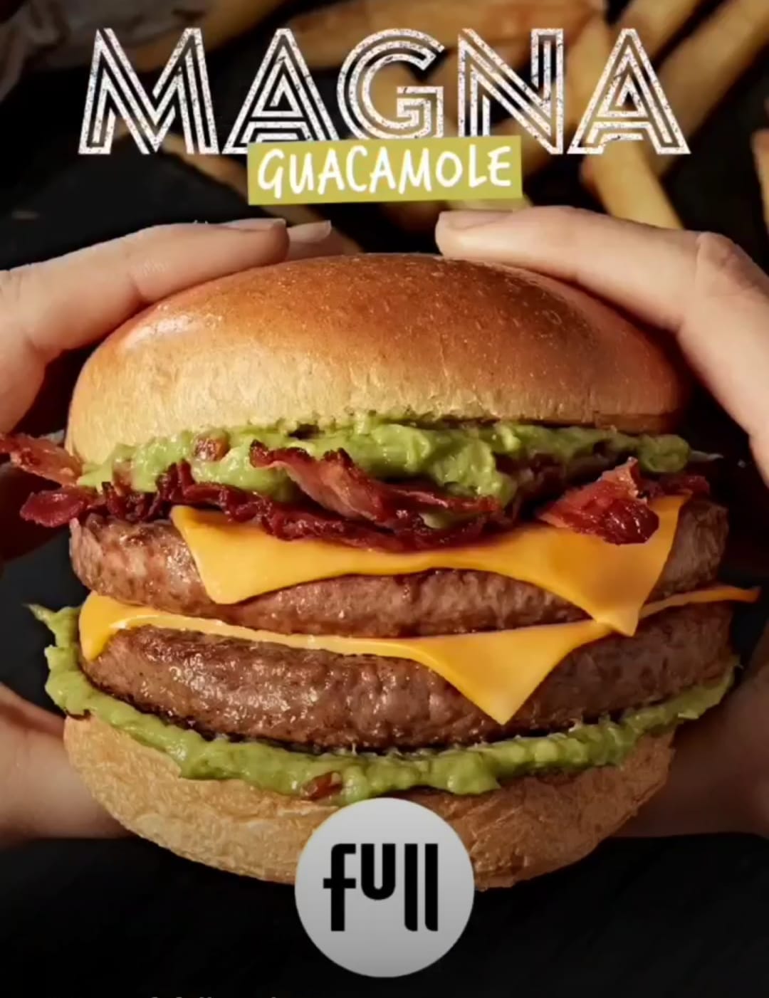 Combo Hamburguesa Magna Guacamole