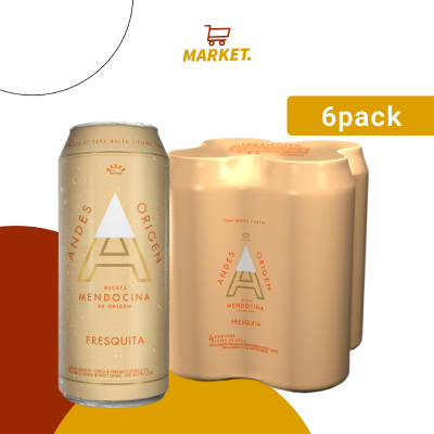 4pack Andes Fresquita 473cc