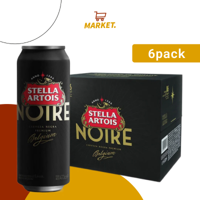 6pack Stella Artois Noire 473cc
