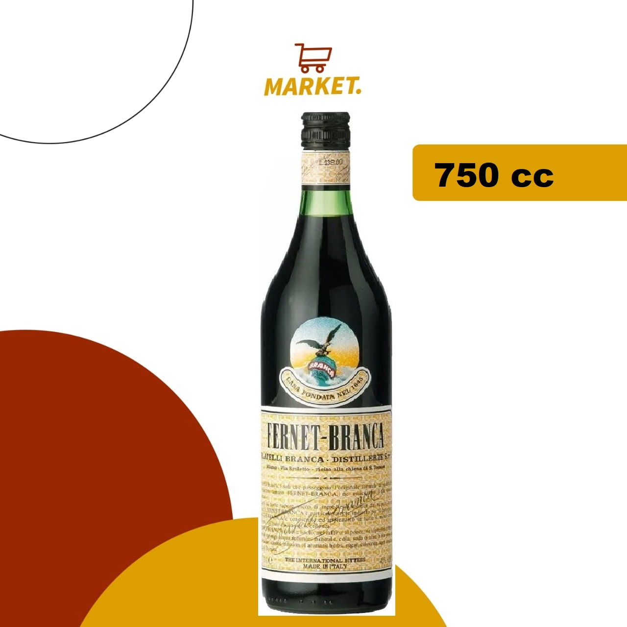 Fernet Branca 750 Cc