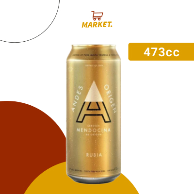 Lata Andes Rubia 473cc