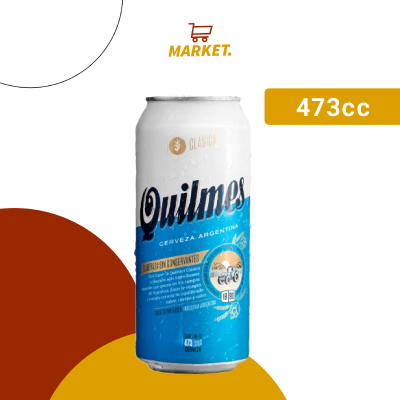 Lata Quilmes Clásica 473cc