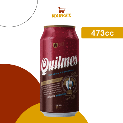 Lata Quilmes Bock 473cc