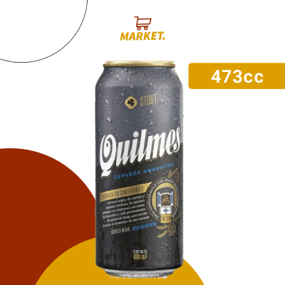 Lata Quilmes Stout 473cc