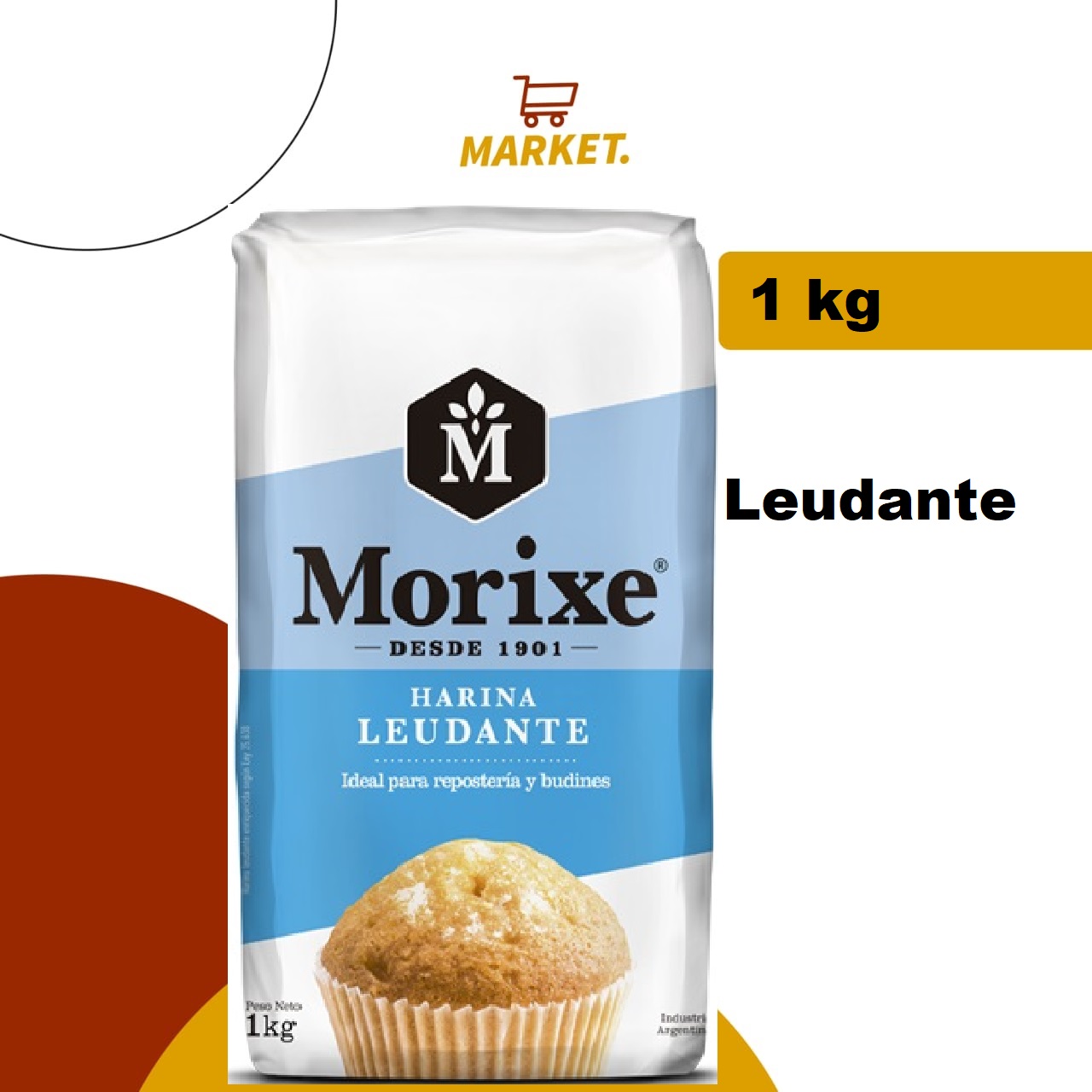 Harina Morixe Leudante 1kg