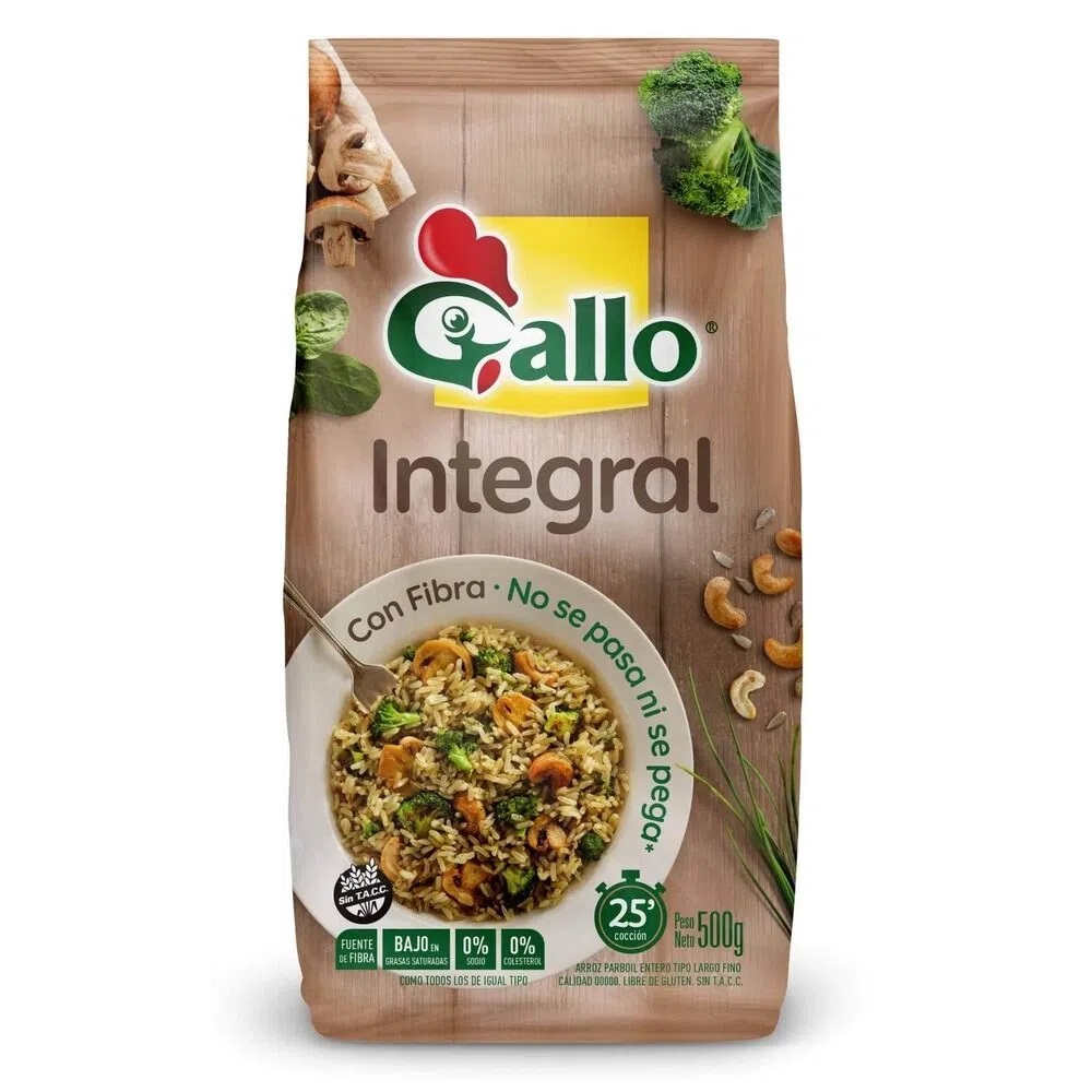 Arroz Integral Gallo 500g