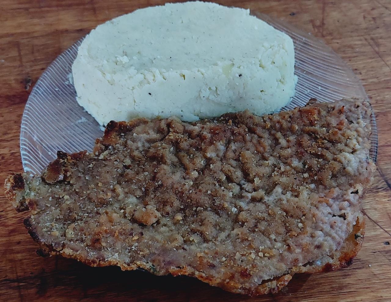 Milanesa con Puré