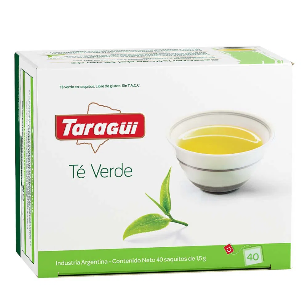 Té Verde Taragüi 40 Saq.