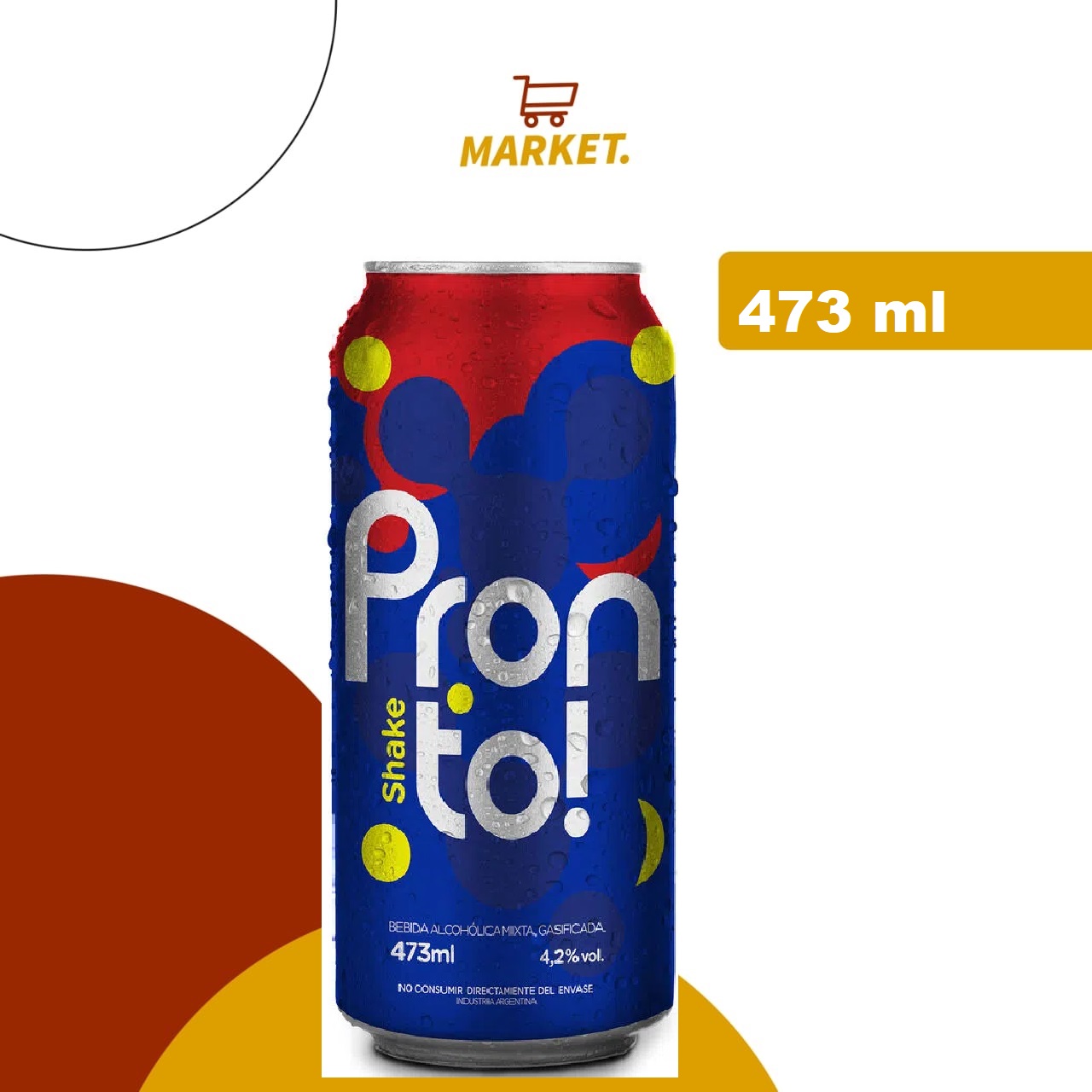 Pronto Shake Lata 473cc