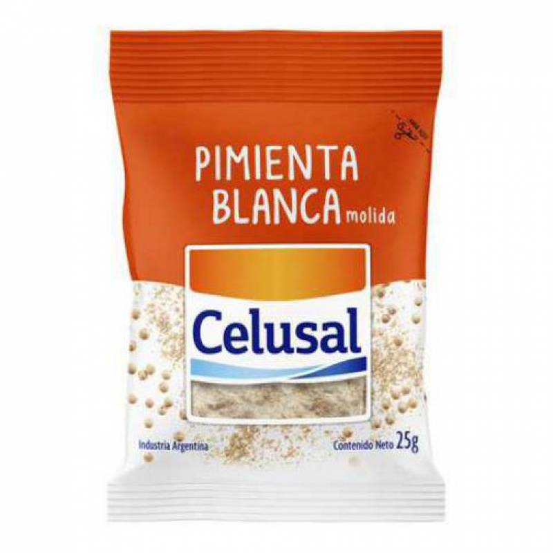 Pimienta Blanca Celusal 25g