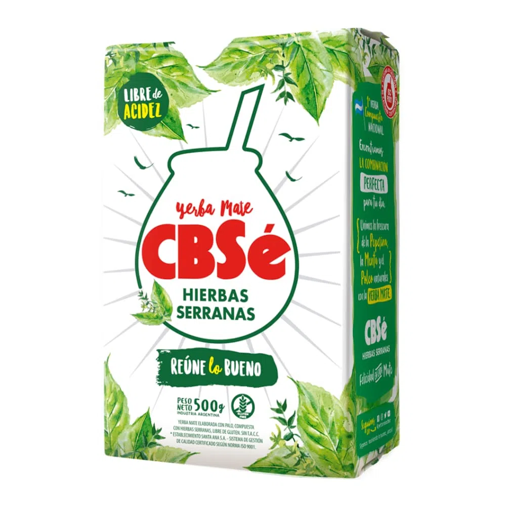 Yerba Cbsé Hierbas Serranas 500g