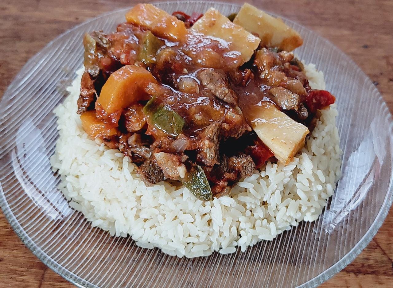 Estofado con Arroz