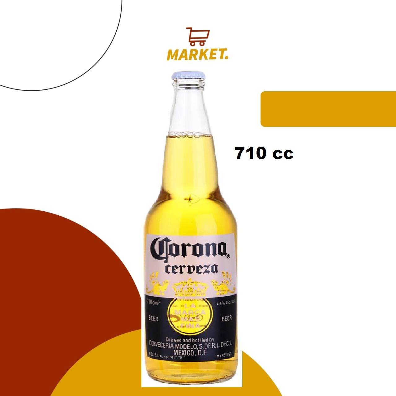 Corona Botella 710cc