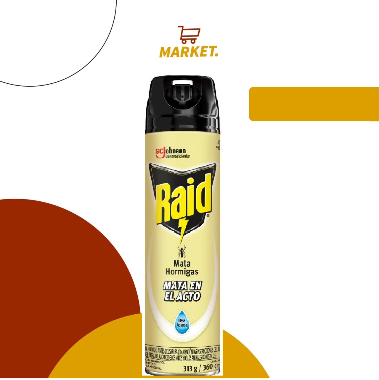 Insect. Raid Mata Hormigas 360cc