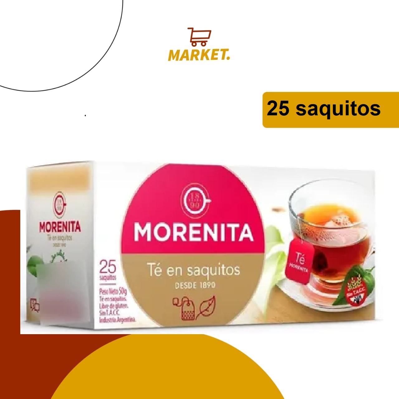Té Morenita 25 Saq.