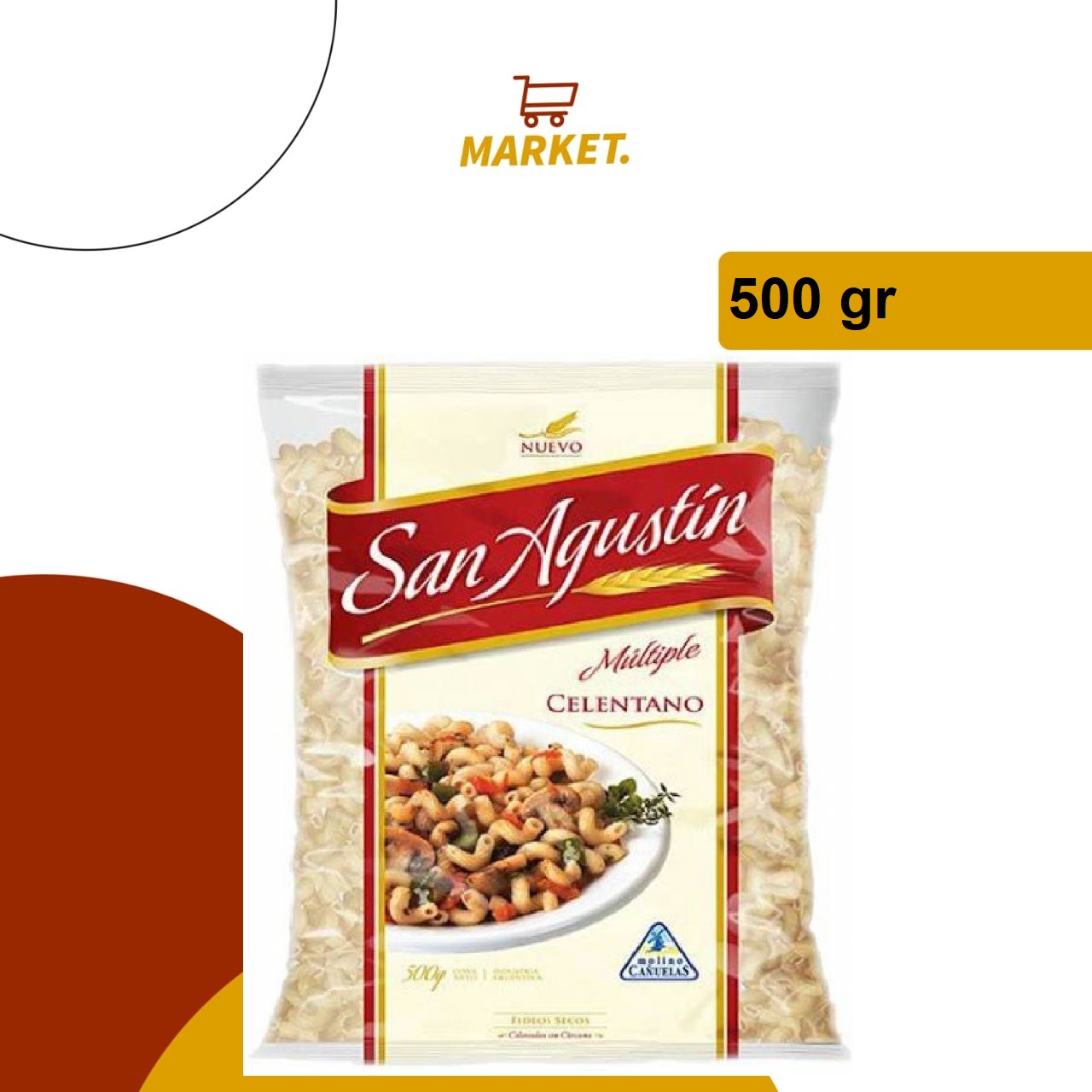 Fideos San Agustín Celentano 500gr