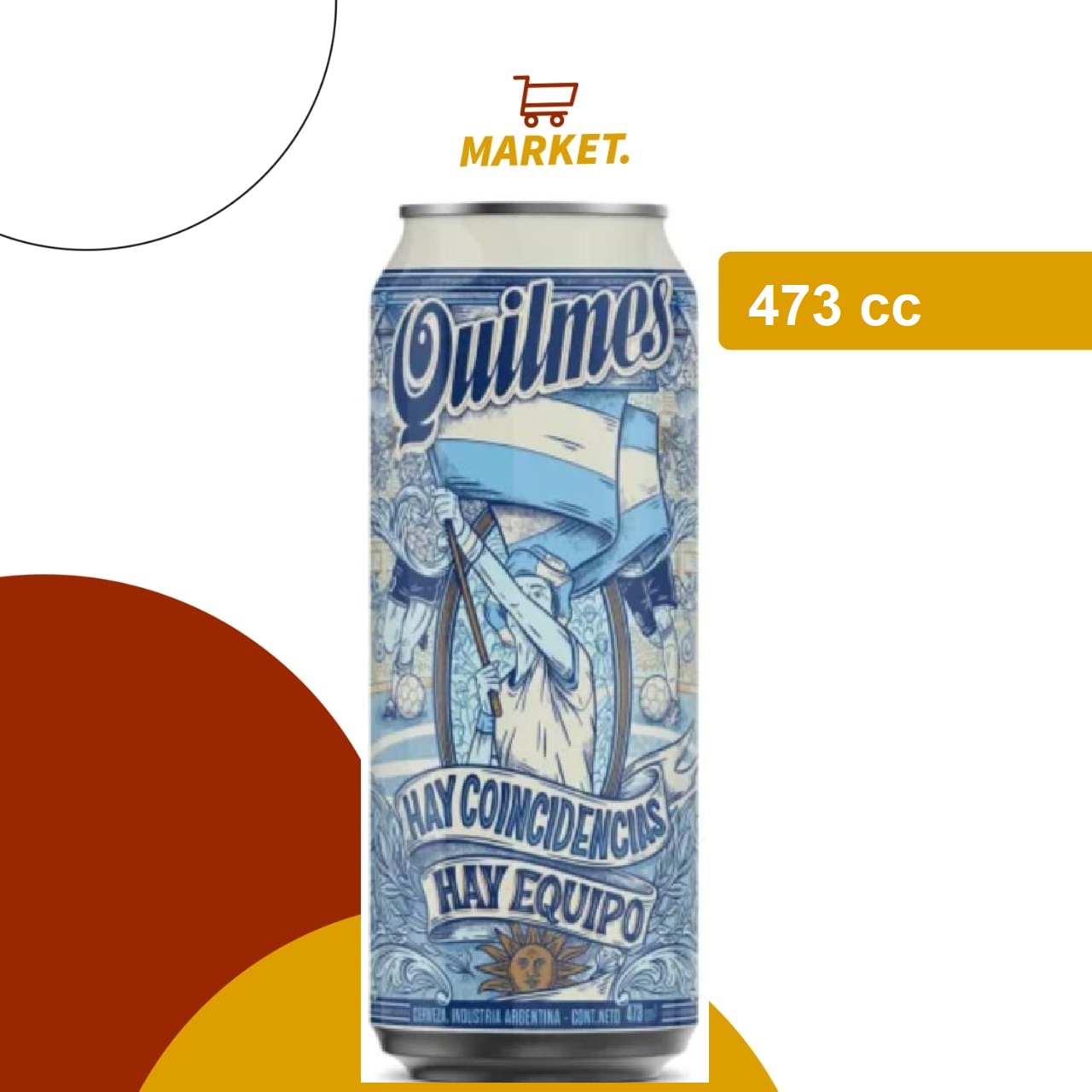 Lata Quilmes Clás. La Hinchada