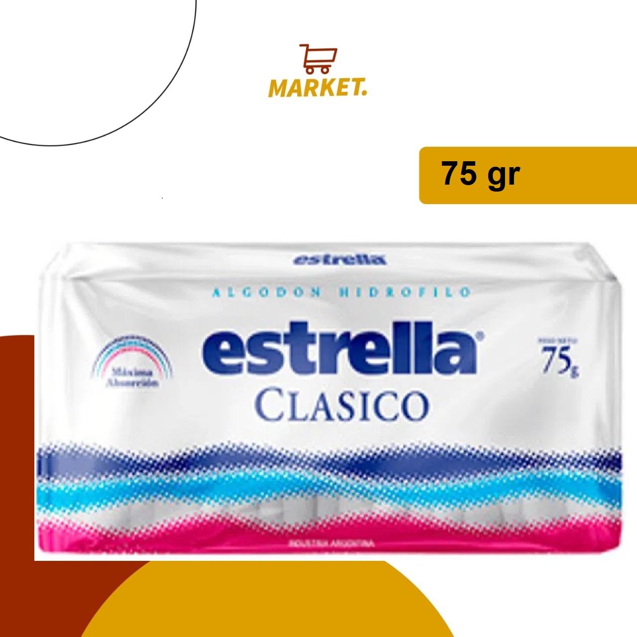 Algodón Estrella Clásico 75g
