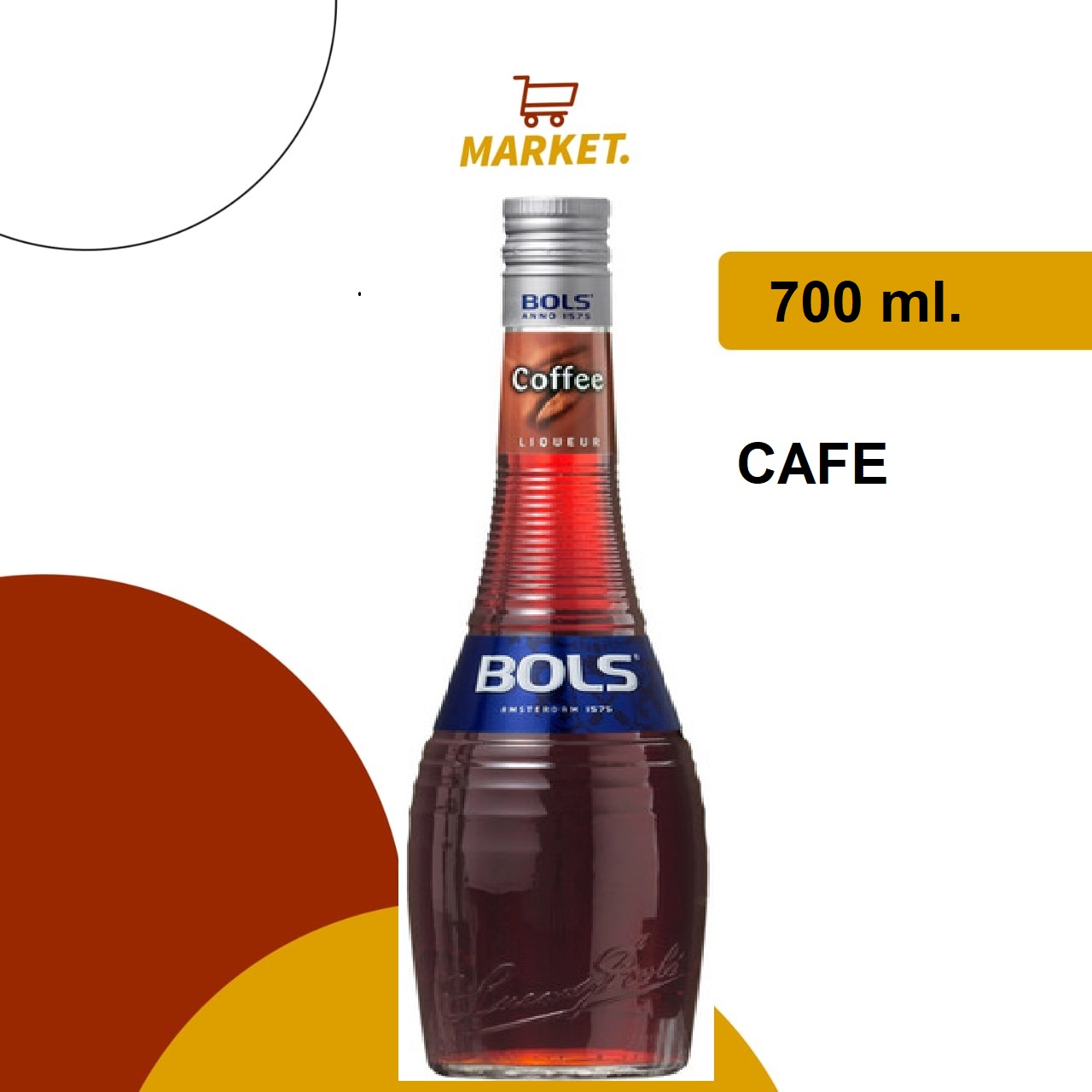 Licor Bols Cafe 700ml