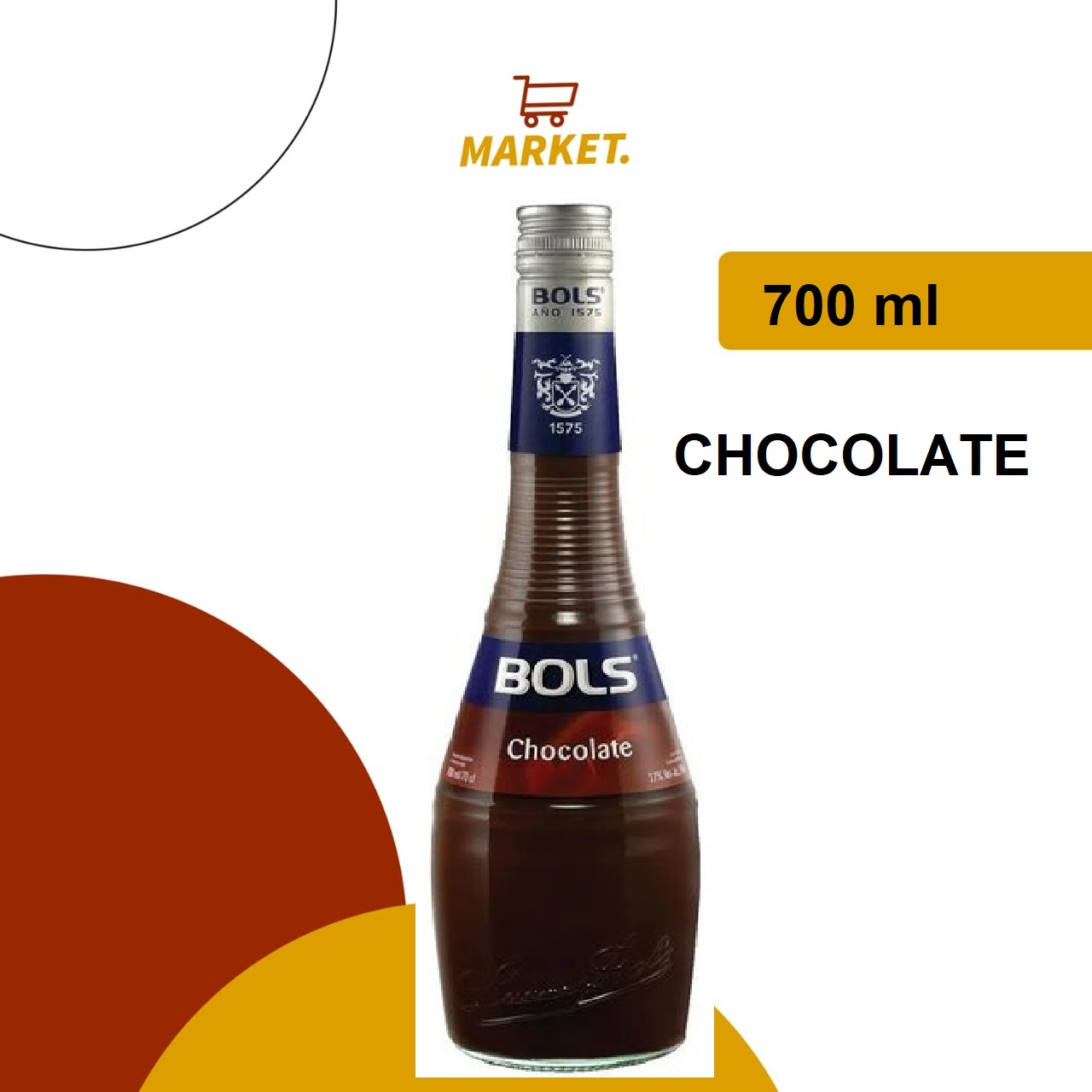 Licor Bols Chocolate 700ml